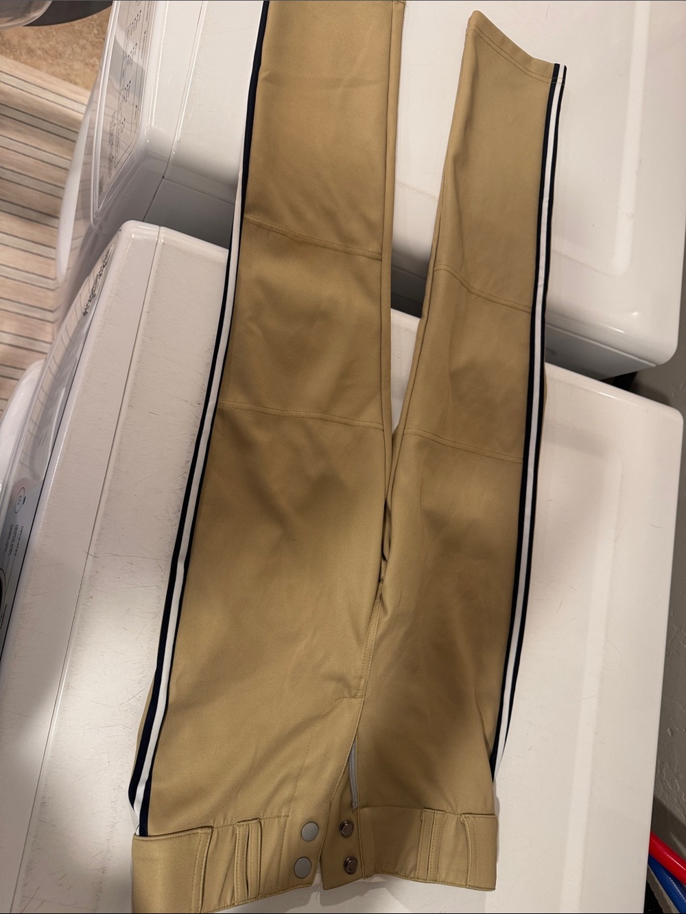 Boys Youth Large CBA Maurucci gold baseball pants